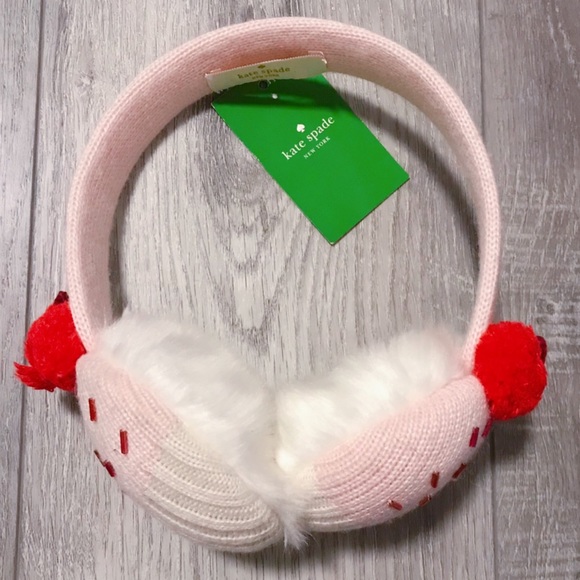 kate spade Accessories Kate Spade Cupcake Earmuffs Poshmark